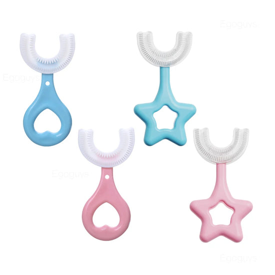 U SHAPED ELECTRONICS TOOTHBRUSH FOR KIDS