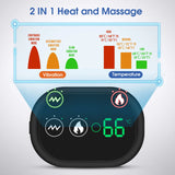 Electric Heating Shoulder Brace LED Display Vibration Shoulder Massage Support Belt Strap For Arthritis Joint Injury Pain Relief