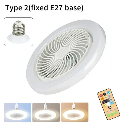 SMART BLADELESS LED FAN LIGHT - Ceiling Fan with LED Lights