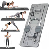 Abdominal Exercise Board Fitness Board Automatic Rebound Leg & Arm Toner Multifunctional Pilates Reformer Set Fitness Equipment