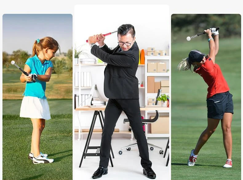 PGM Golf Retractable Swing Practice Stick Indoor Golf Sound Assistant Practitioner HGB022