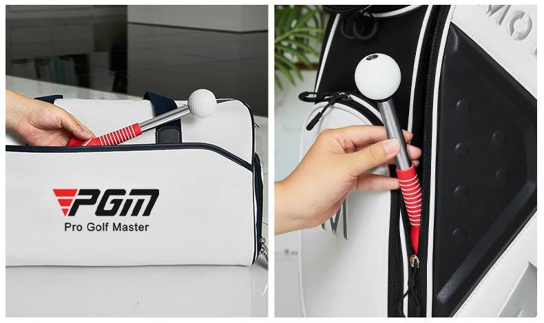 PGM Golf Retractable Swing Practice Stick Indoor Golf Sound Assistant Practitioner HGB022