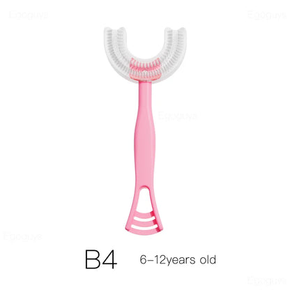 U SHAPED ELECTRONICS TOOTHBRUSH FOR KIDS