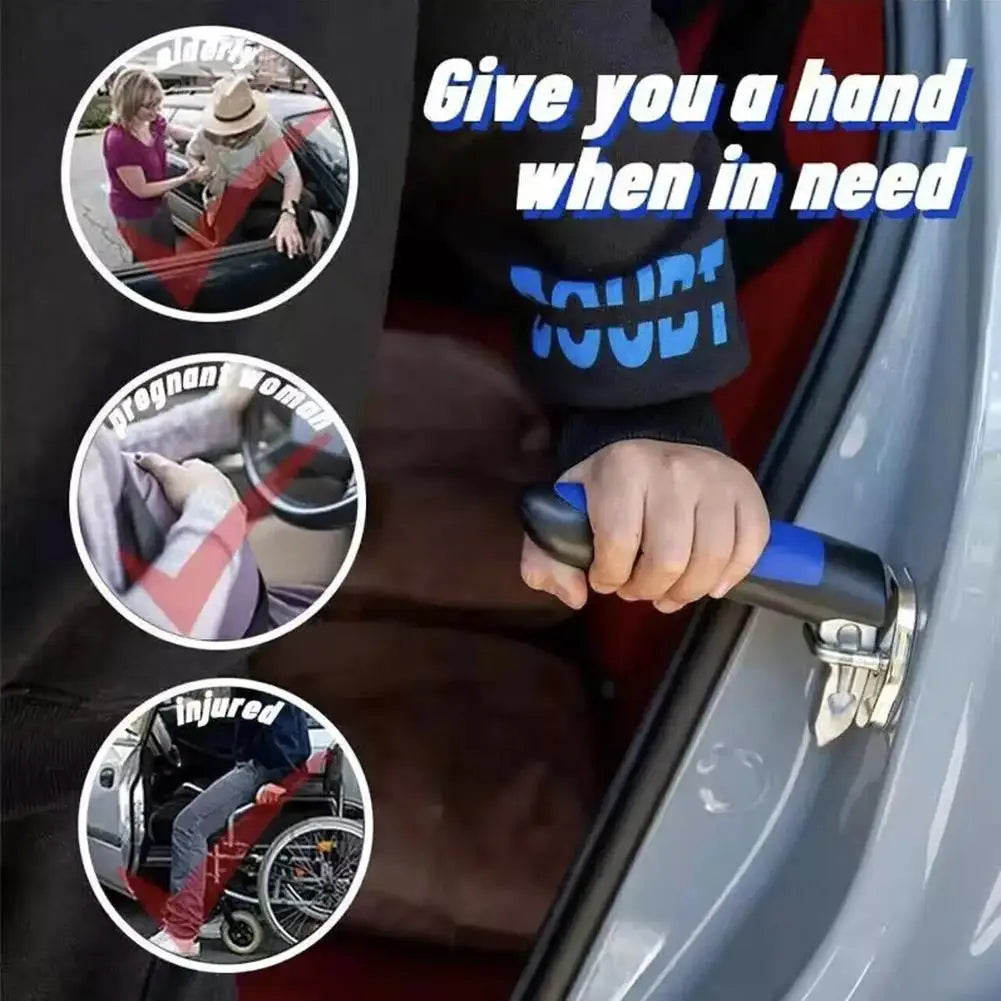 Elderly Car Handle Assist Non-Slip Ergonomic Design Vehicle Load Support Auto Cane Capacity 450lbs Bar Support Handle Grab I7M2