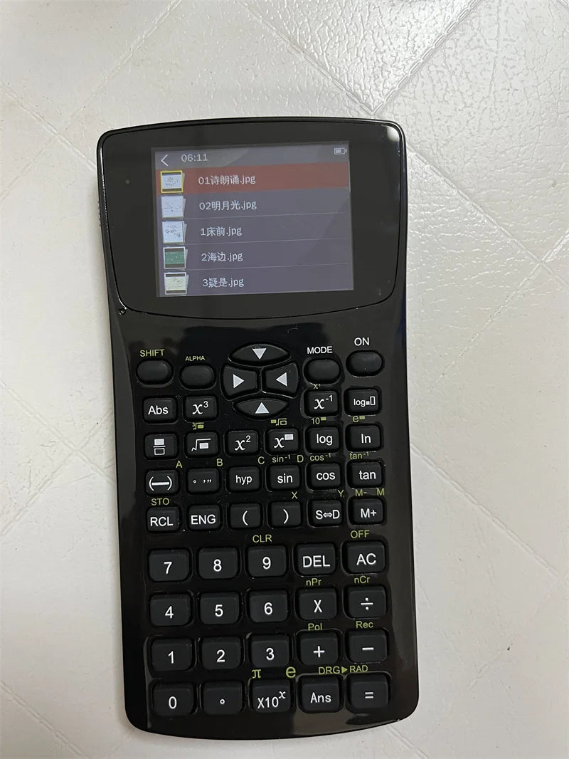 H888 magic calculator 4GB memory music video photo txt ebook student calculator with emergency button