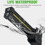 Gym Lamp for Posing,7th Gear Dimming,Portable Magnet LED Flashlight with Hanging Hook,Handheld USB Rechargeable Worklight
