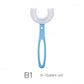 U SHAPED ELECTRONICS TOOTHBRUSH FOR KIDS