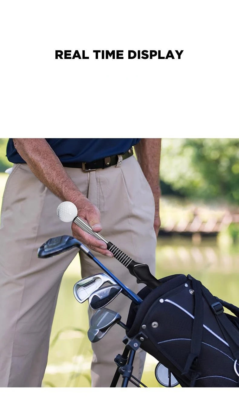 PGM Golf Retractable Swing Practice Stick Indoor Golf Sound Assistant Practitioner HGB022